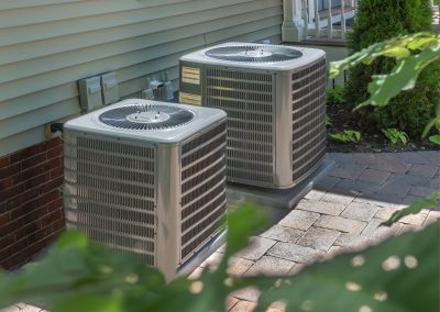 HVAC Heating And Air Conditioning Residential Units Or Heat Pump