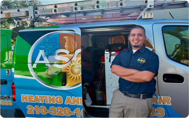 ASC Heating & Air technician