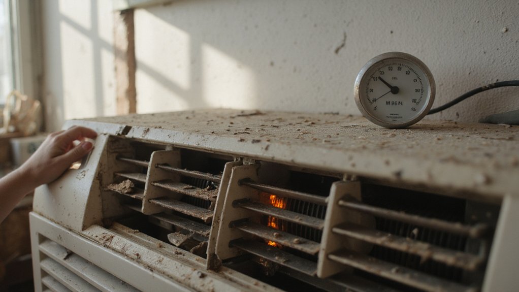 Checking thermostat settings when AC is not cooling properly