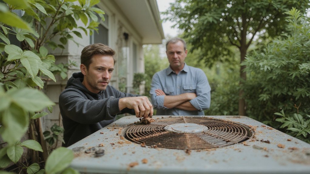 Common air conditioner problems homeowners face including poor cooling and airflow issues