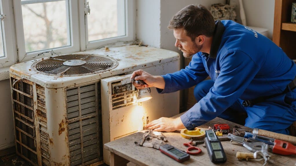 Signs that an aging air conditioner may need repair