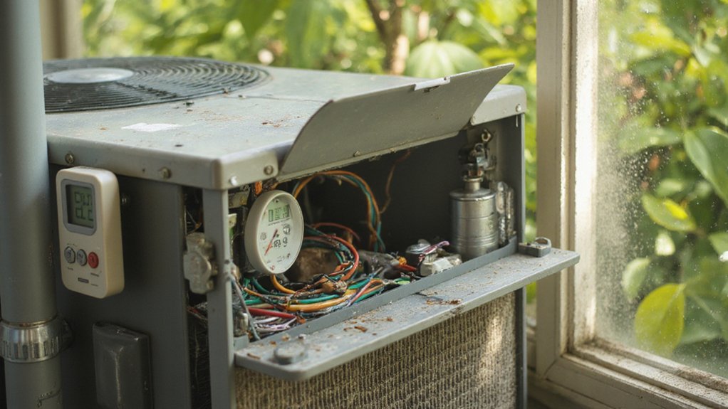 Air conditioner short cycling with frequent on and off operation inside home